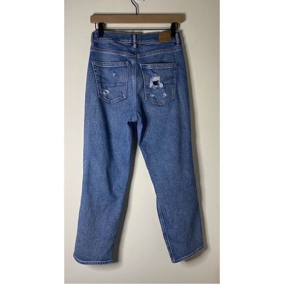 American Eagle Highest Rise 90s Boyfriend Jeans 4 Short - Picture 2 of 9